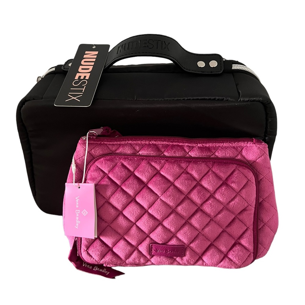 Vera Bradley & Nudestix Cosmetic Case Bundle